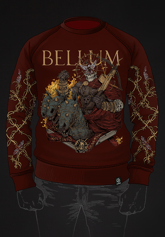  BELLUM SW LE (Свитшоты) - Deadbrush.ru