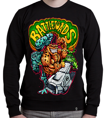 Свитшот BT SW (Battletoads) - Deadbrush.ru