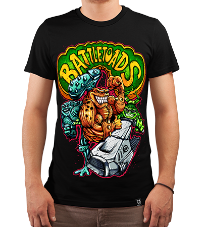 Футболка BT (Battletoads) - Deadbrush.ru