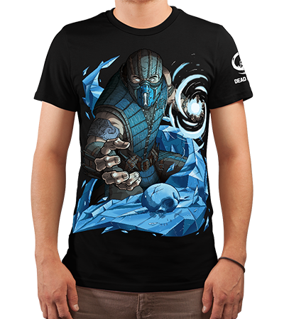 Футболка x Sub-Zero (Mortal Kombat) - Deadbrush.ru