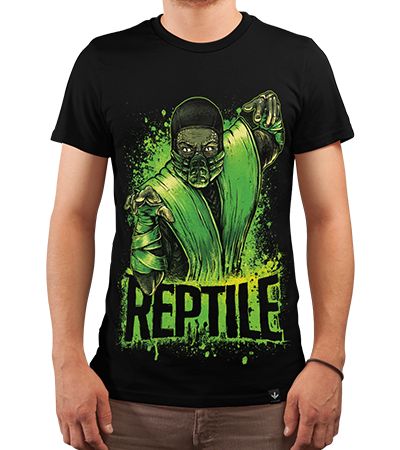 Футболка Reptile (Mortal Kombat) - Deadbrush.ru