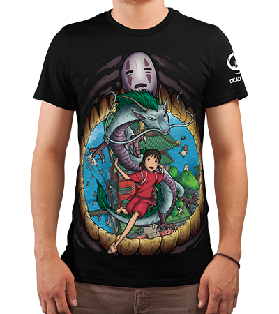 Футболка Spirited Away (Унесённые призраками) - Deadbrush.ru